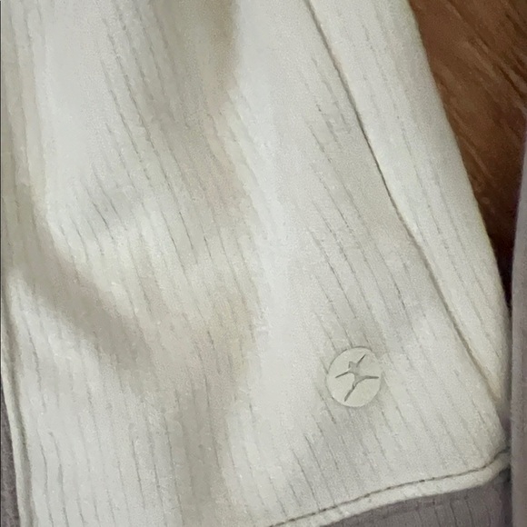 Danskin Two-Tone Gray and White Sweatshirt large excellent condition - Picture 3 of 4